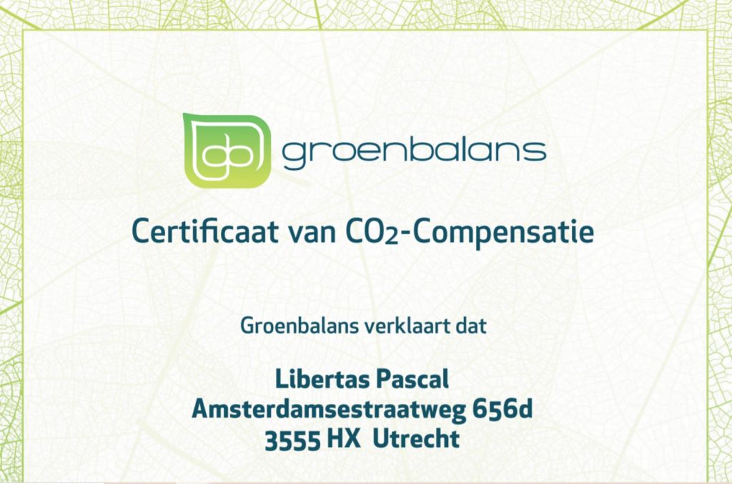 blog c02 neutraal drukken groenbalans certificaat co2 compensatie
