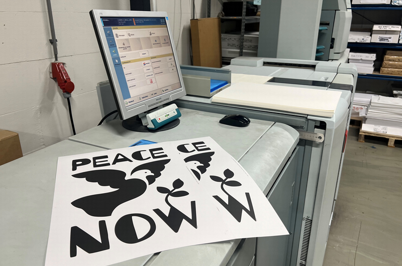 Peace Now Poster betekenis