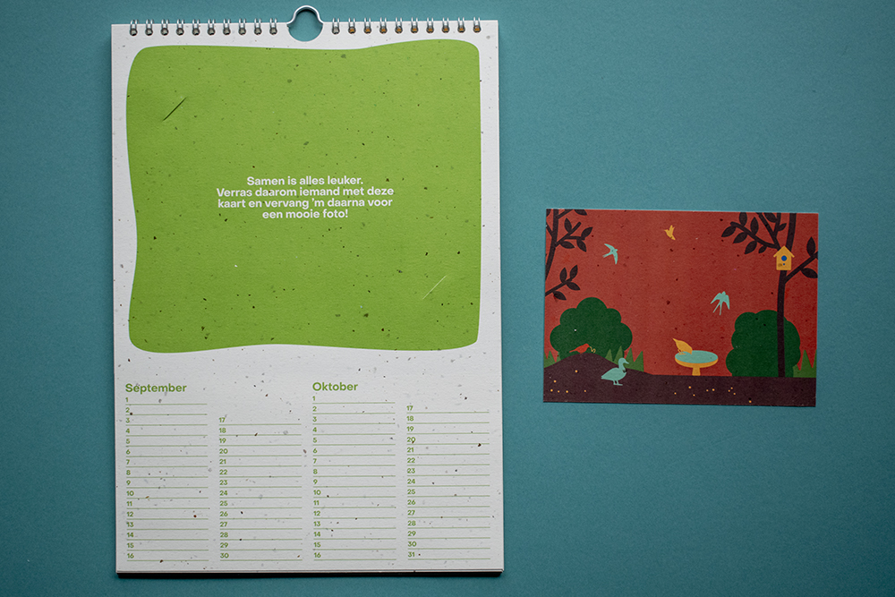Verjaardagskalender ontwerpen
