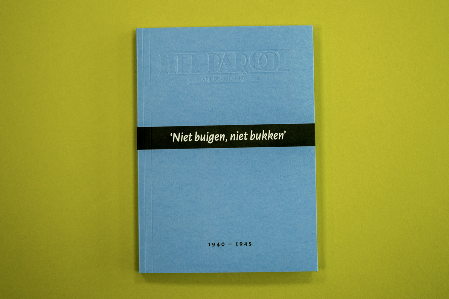 Voorzijde van het boek Otabind binding