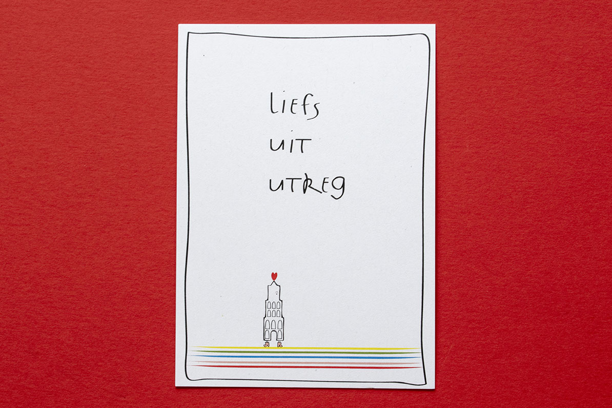 Kaartenset AP13 - Liefs uit Utreg Utrecht drukken kaarten